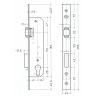 Pz-rolslot in re inox M5652-18/23.5