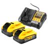 Accu set 18V XR en lader - DCB1104H2-QW