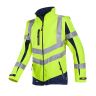 Softshell HV MALDEN Fluo Geel/Mbl 2XL