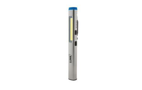 Penlamp LED/LASER/UV, herlaadbaar - 400 lm + 100 lm