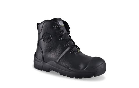 Schoen HEKLA S3 MID halfhg Zwart