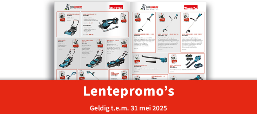 lentepromo's voor professionals 2025